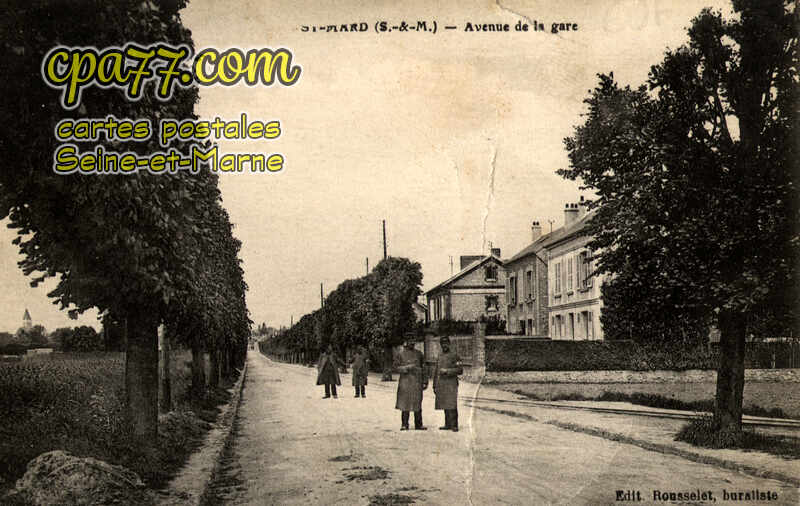 St Mard (Seine-et-Marne) - Avenue de la Gare