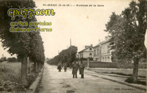 St Mard (Seine-et-Marne) - Avenue de la Gare