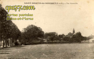 St Martin Du Boschet (Seine-et-Marne) - Vue d&rsquo;ensemble