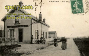 St Martin En Bière (Seine-et-Marne) - Café Plumet