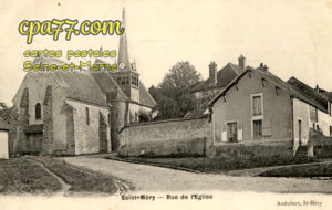 St Méry (Seine-et-Marne) - Rue de l&rsquo;Eglise