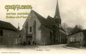 St Méry (Seine-et-Marne) - L&rsquo;Eglise