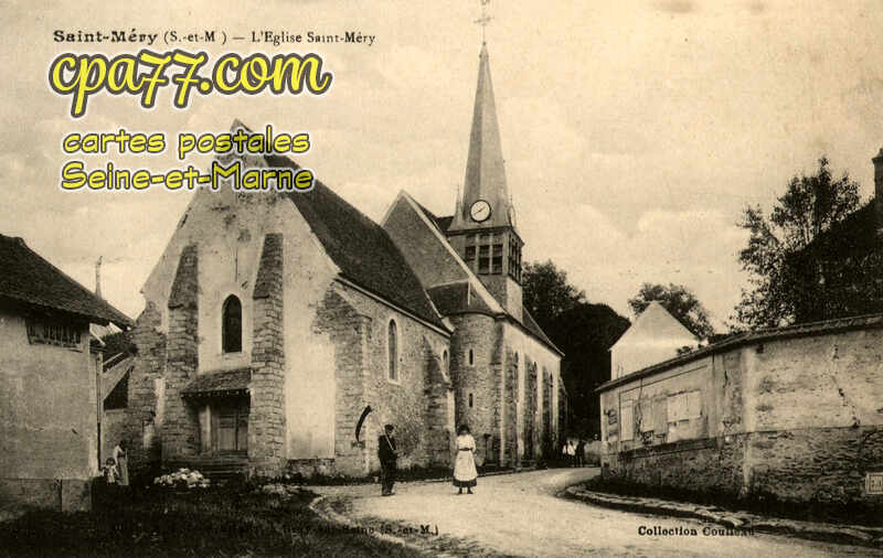 St Méry (Seine-et-Marne) - L&rsquo;Eglise Saint-Méry