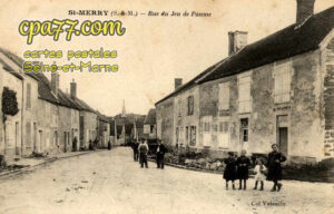 St Méry (Seine-et-Marne) - Rue du Jeu de Paume