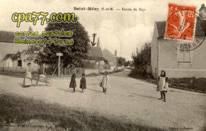 St Méry (Seine-et-Marne) - Entrée du Pays