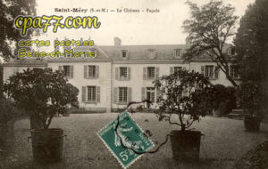 St Méry (Seine-et-Marne) - Le Château – La Façade