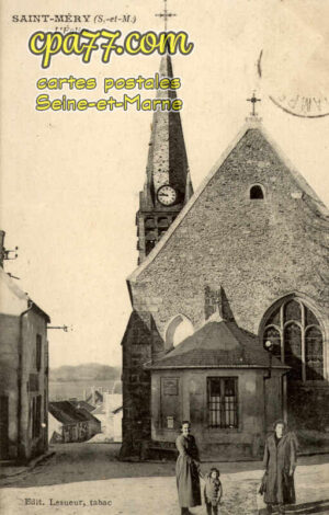 St Méry (Seine-et-Marne) - L&rsquo;Eglise