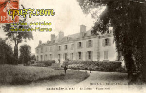 St Méry (Seine-et-Marne) - Le Château – Façade Nord