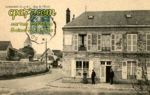 St Mesmes (Seine-et-Marne) - Rue de L&rsquo;Ecole