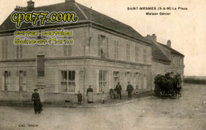 St Mesmes (Seine-et-Marne) - La Place – Maison Génier
