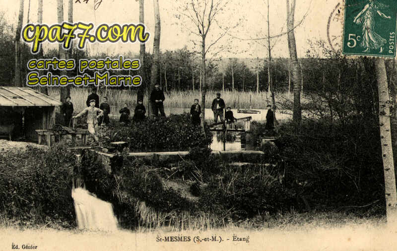 St Mesmes (Seine-et-Marne) - Etang