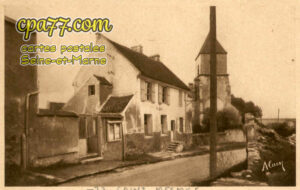 St Mesmes (Seine-et-Marne) - Mairie et Eglise