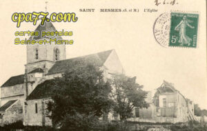St Mesmes (Seine-et-Marne) - L&rsquo;Eglise