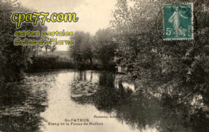 St Pathus (Seine-et-Marne) - Etang de la Ferme de Noëfort