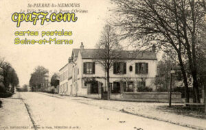 St Pierre Lès Nemours (Seine-et-Marne) - La Villa Tiger et la Route d&rsquo;Orléans