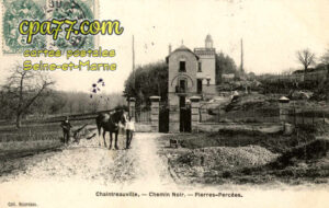 St Pierre Lès Nemours (Seine-et-Marne) - Chemin Noir – Pierres-Percées