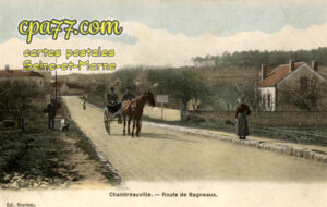 St Pierre Lès Nemours (Seine-et-Marne) - Route des Bagneaux