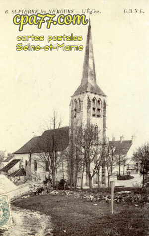 St Pierre Lès Nemours (Seine-et-Marne) - L&rsquo;Eglise