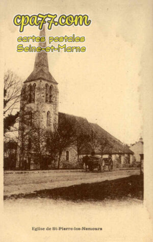 St Pierre Lès Nemours (Seine-et-Marne) - Eglise de Saint-Pierre-Les-Nemours