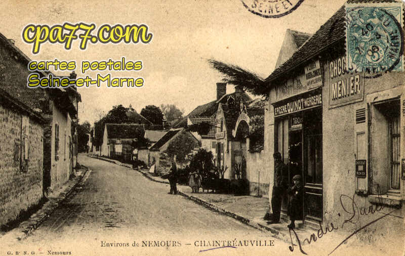 St Pierre Lès Nemours (Seine-et-Marne) - Une Rue