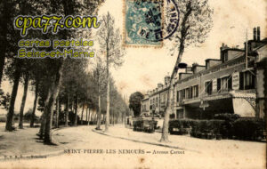 St Pierre Lès Nemours (Seine-et-Marne) - Avenue Carnot