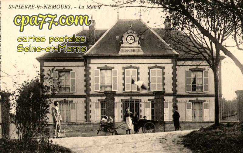 St Pierre Lès Nemours (Seine-et-Marne) - La Mairie
