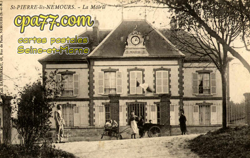 St Pierre Lès Nemours (Seine-et-Marne) - La Mairie
