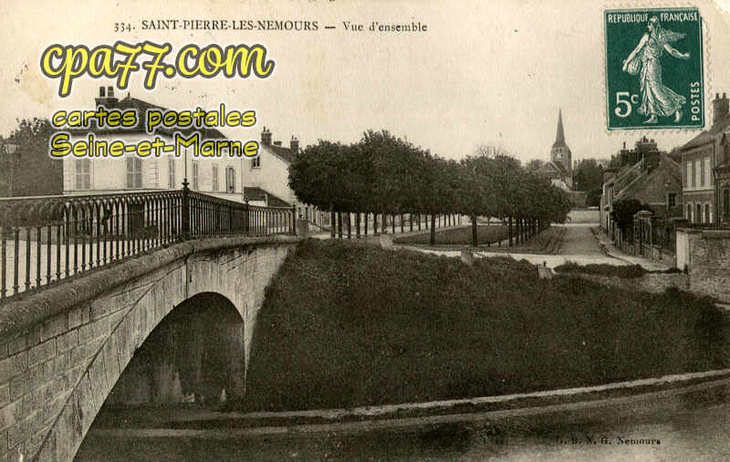 St Pierre Lès Nemours (Seine-et-Marne) - Saint-Pierre-Les-Nemours – Vue d&rsquo;ensemble