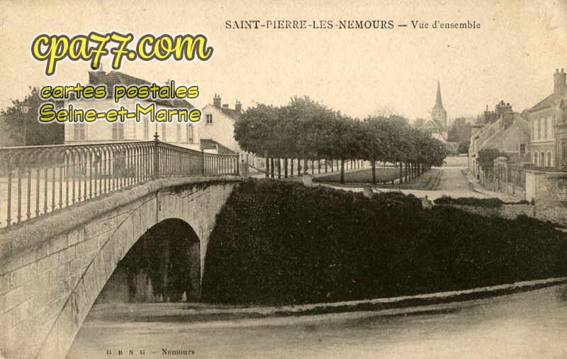 St Pierre Lès Nemours (Seine-et-Marne) - Saint-Pierre-Les-Nemours – Vue d&rsquo;ensemble