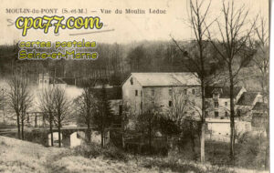 St Rémy De La Vanne (Seine-et-Marne) - Moulin-du-Pont – Vue de St-Rémy-la-Vanne