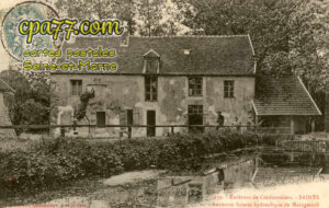 Saints (Seine-et-Marne) - Ancienne Scierie hydraulique de Maingerard