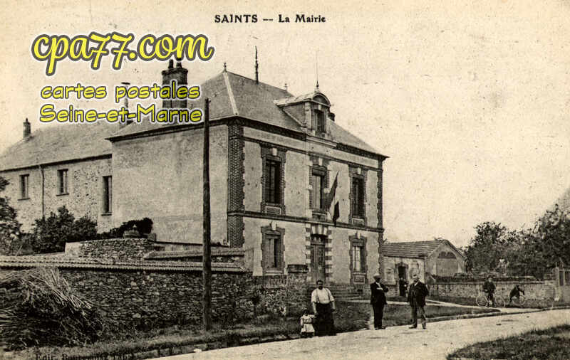 Saints (Seine-et-Marne) - La Mairie