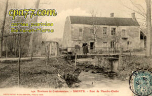 Saints (Seine-et-Marne) - Pont de Planche-Oudin