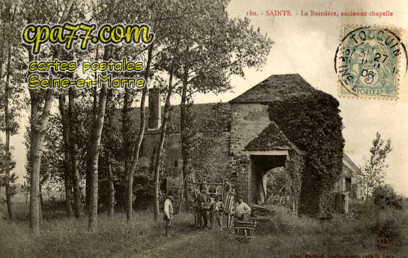 Saints (Seine-et-Marne) - La Boissière, ancienne Chapelle