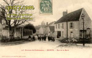 Saints (Seine-et-Marne) - Rue de la Barre