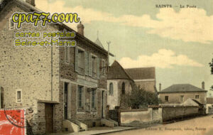 Saints (Seine-et-Marne) - La Poste