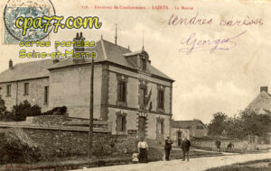 Saints (Seine-et-Marne) - La Mairie