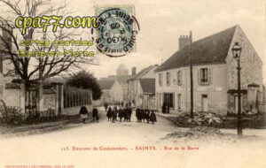 Saints (Seine-et-Marne) - Rue de la Barre