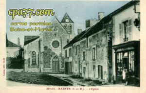 Saints (Seine-et-Marne) - L&rsquo;Eglise