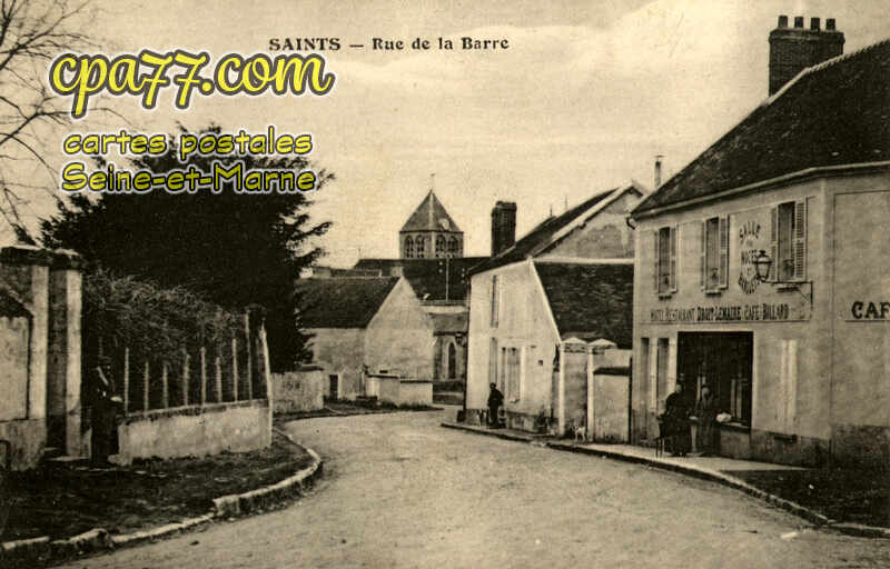 Saints (Seine-et-Marne) - Rue de la Barre