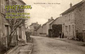 Saints (Seine-et-Marne) - Rue de la Poste