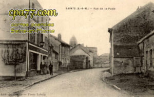 Saints (Seine-et-Marne) - Rue de la Poste