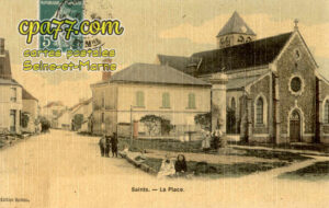 Saints (Seine-et-Marne) - La Place