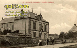 Saints (Seine-et-Marne) - La Mairie