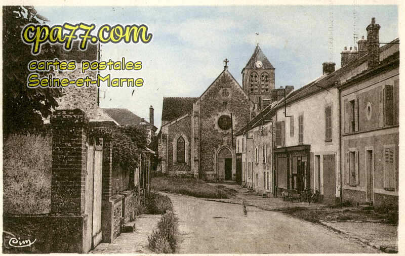 Saints (Seine-et-Marne) - L&rsquo;Eglise