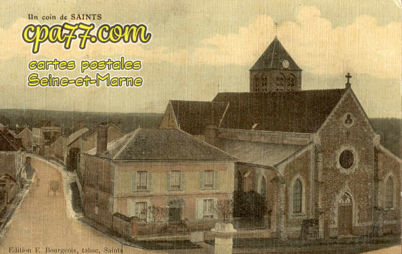 Saints (Seine-et-Marne) - Un coin de saints