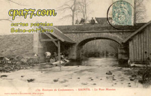 Saints (Seine-et-Marne) - Le Pont Mussien