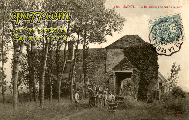 Saints (Seine-et-Marne) - La Boissière, ancienne chapelle