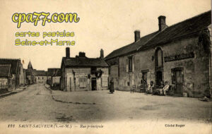 St Sauveur Lès Bray (Seine-et-Marne) - Rue Principale