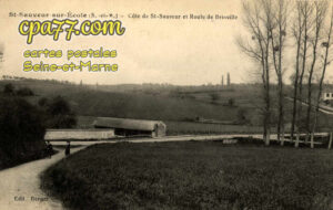 St Sauveur Sur École (Seine-et-Marne) - Côte de St-Sauveur et Route de Brinville